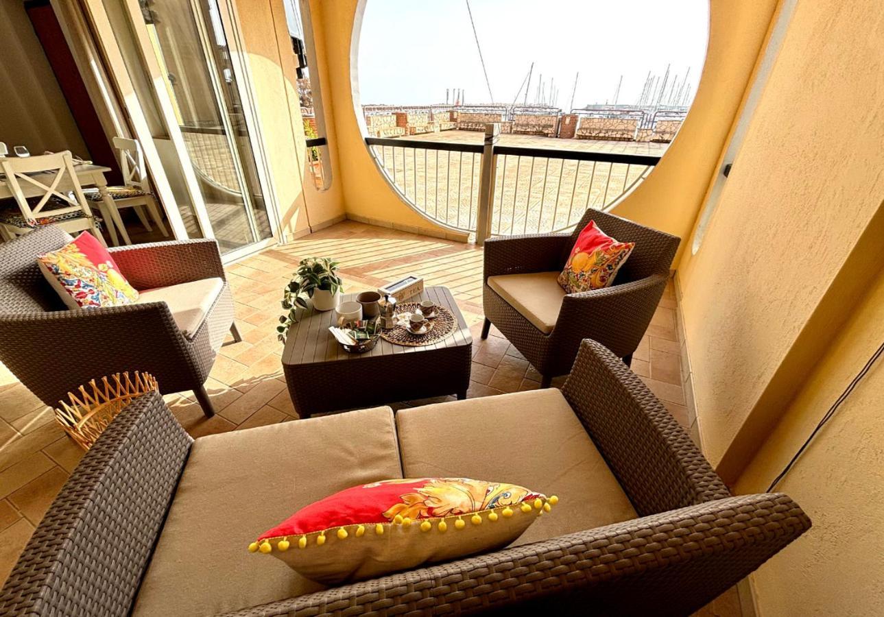 La Finestra Sul Mare Marzamemi Villa Bagian luar foto